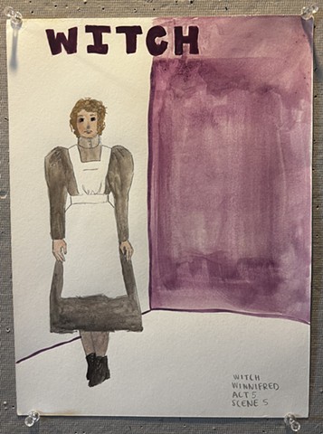 WITCH - winnifred costume rendering