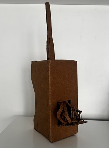 cardboard telephone