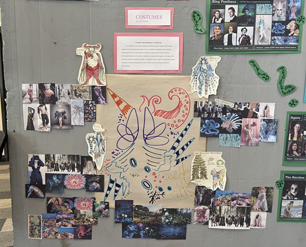 The Bacchae Costume Design