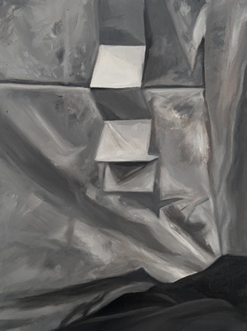 still life in black and white