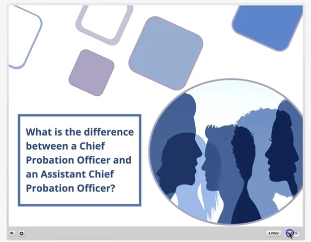 Course Intro 2- Chief Probation Officer