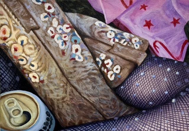 Floral-EMBROIDERED-SNIP-TOE-Western-Boot-Brown-Womens-8.5M-(READ DESCRIPTION)/ebay.com