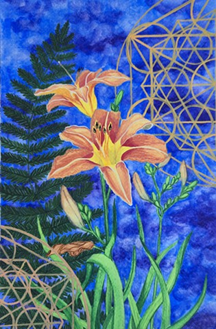 Brevity - Day Lilies 