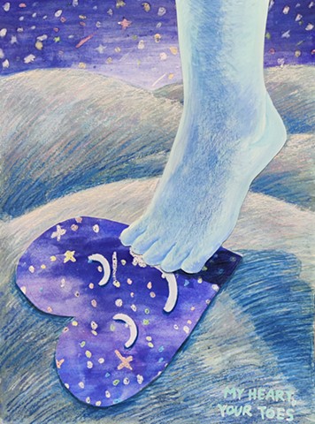 my heart, your toes