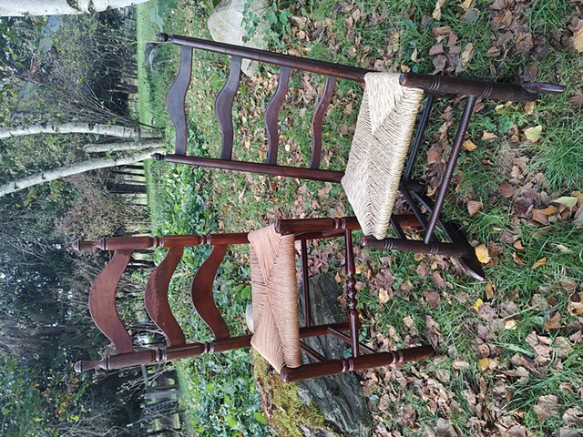 Fibre rush (L) and Natural rush (R)