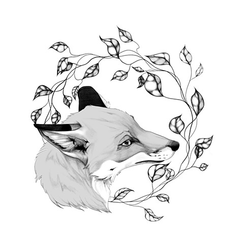 Fox Amidst the Leaves