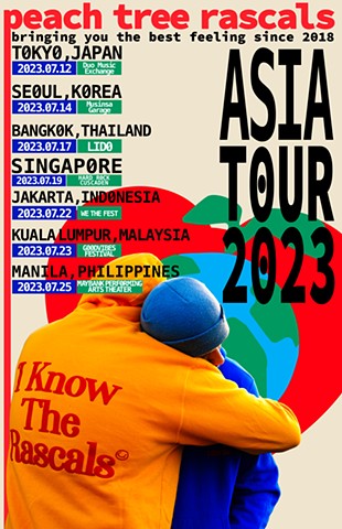 2023 Asia Tour Poster