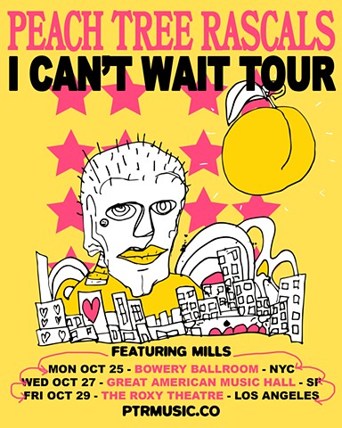 I Can't Wait Tour Poster