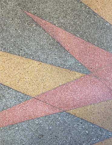 Existing terrazzo floor
