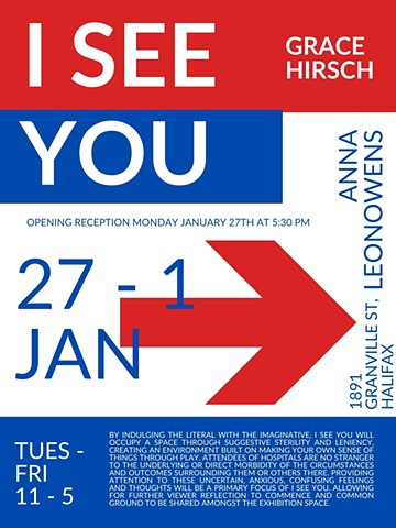 I See You: Grace Hirsch Solo Show