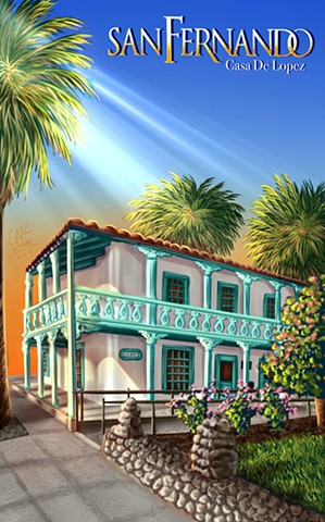 Casa Adobe San Fernando