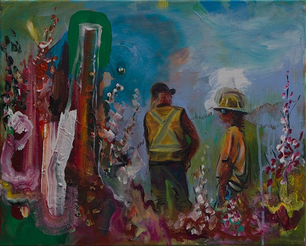 Talking it over at Jackson's Hole