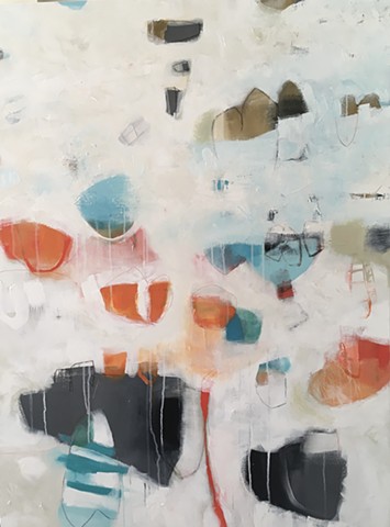 Snow falling on jellies