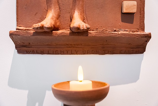 Walk Lightly Upon the Earth (detail)