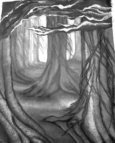 Ode To Emily Carr (Black And White)