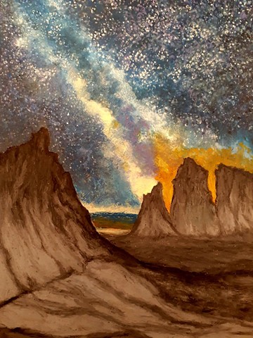 Milkyway at the Dolomites