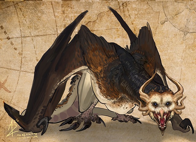 Barn Owl Dragon