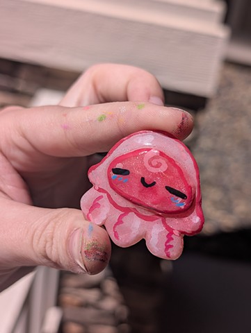 Commission + Shop! - Clay Pins/Magnets
