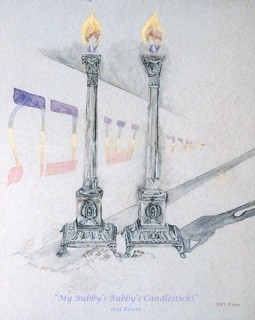My Bubby's Candlesticks