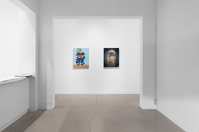 “Installation view: “Deerstine Suehead: Sedej Tuulémisé (Blood Relations),” Pacific Design Center Gallery, West Hollywood, CA”
