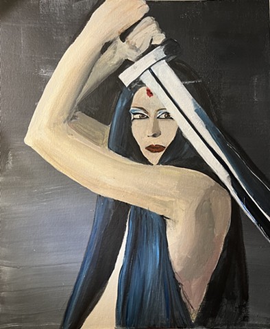 Girl with a Sword
