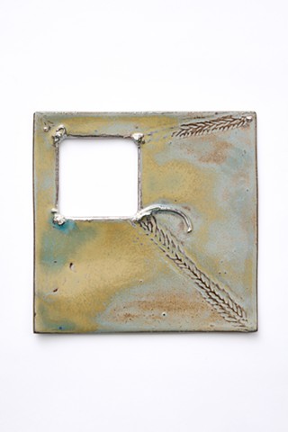 A leaf came in through my open window