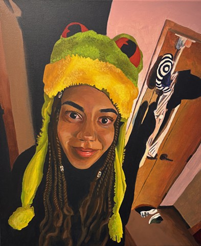 me in my friends SPECIAL hat