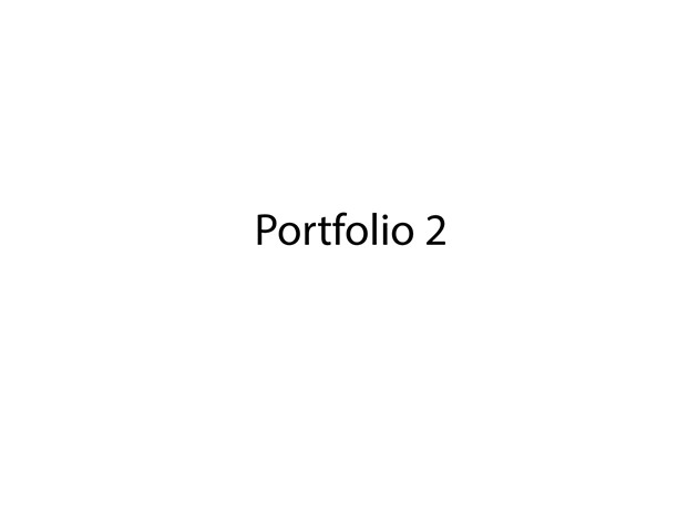 Portfolio 2