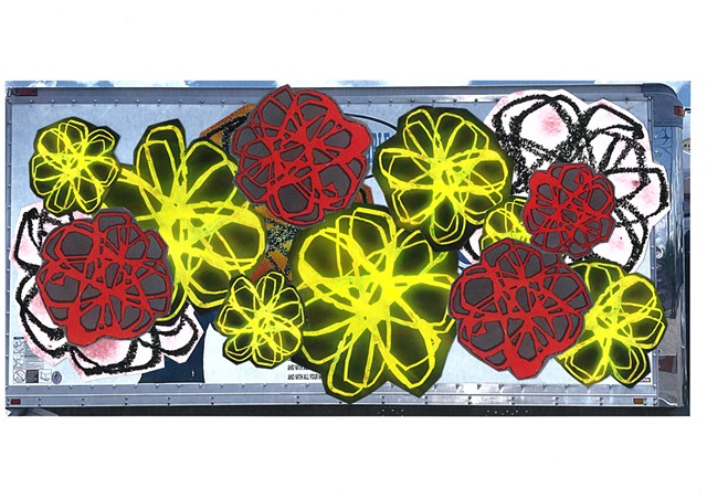 flowers of light / mural