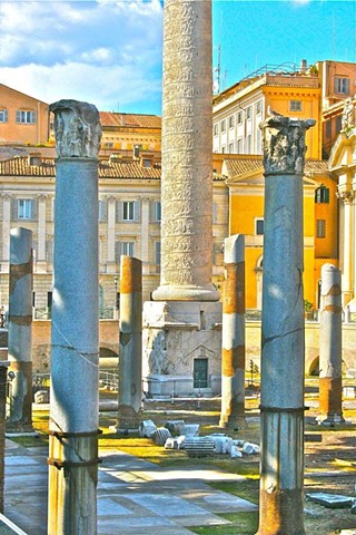 column field / Foro Romano / Roma