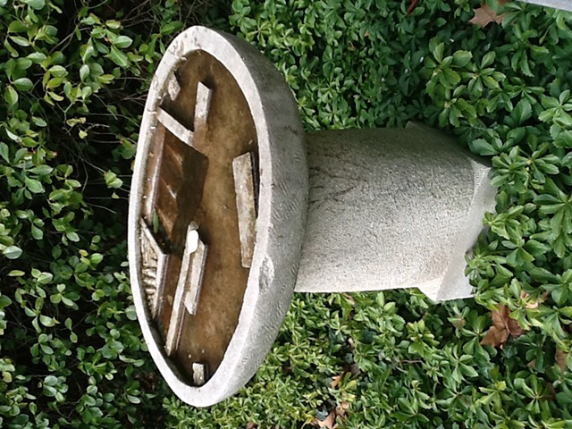 Cathedral Birdbath
