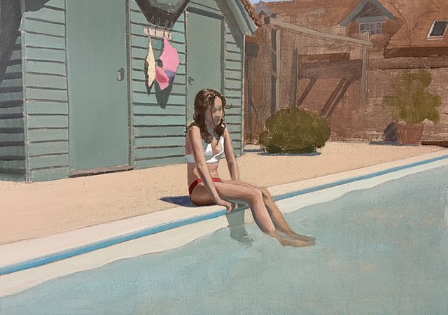 Untitled (Girl by a pool)