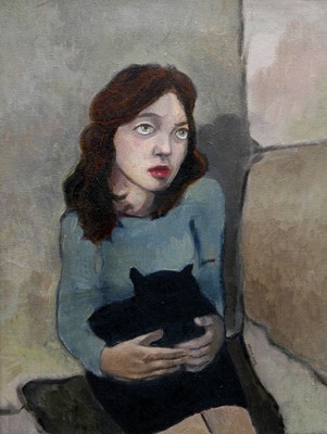 Girl With a Cat