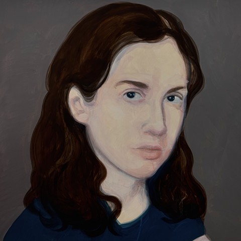 Girl in a Blue Top