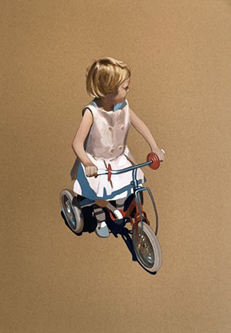 Girl on a Tricycle 