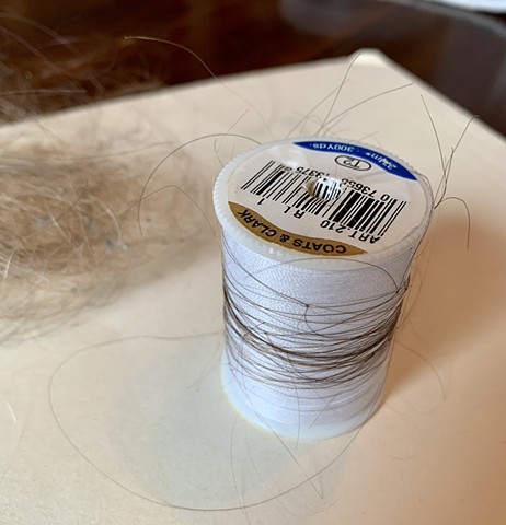 Hair on spool