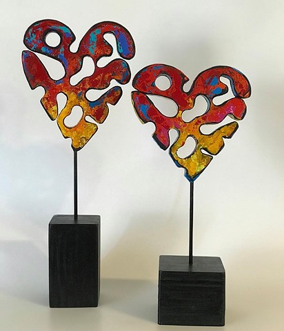 To love and be loved 1 & 2.  2019 - SOLD