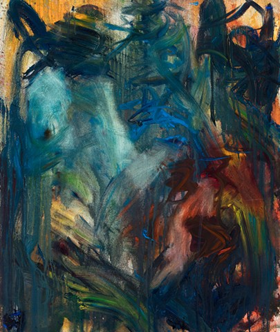 All That I Knew 2006 oil on canvas 36in x 30in