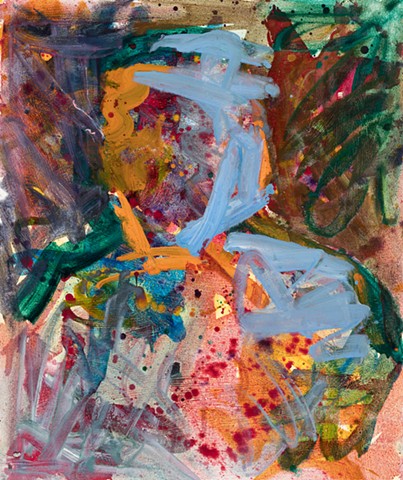 Avedon (maga followers ) 2022 oil on canvas 36in x 30in