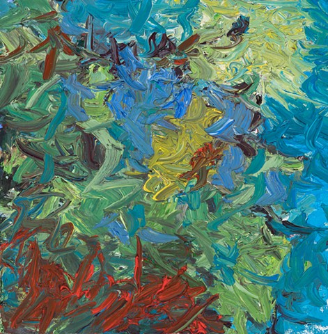 Autumn 3 2001 oil on canvas 18in x 18in 