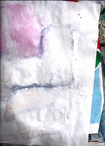 Discharge documents 2011  ink on paper 8.5 x 11