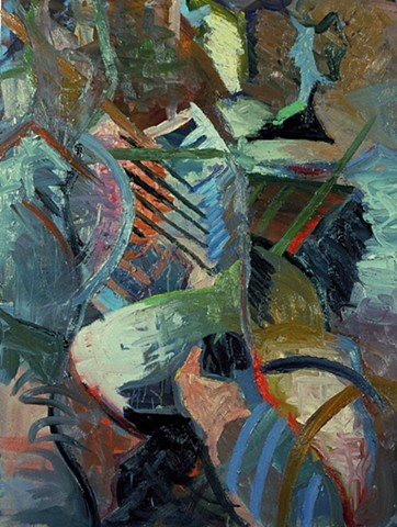 Matthew 1988 oil on canvas 48in x 36in