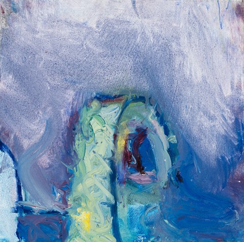 Autumn 2 2001 oil on canvas 18in x 18in