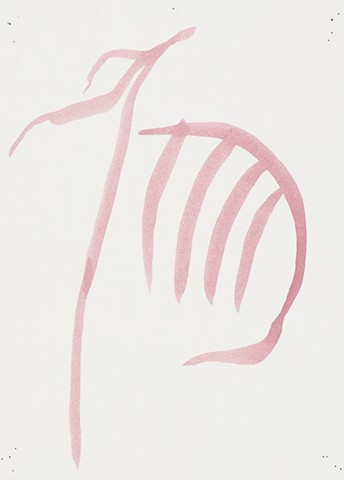 Apartment Study 2000 acrylic on paper 12in x 8.75in