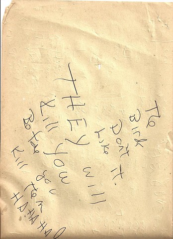 Bird map 2009 pen on paper 11.5in x 8in