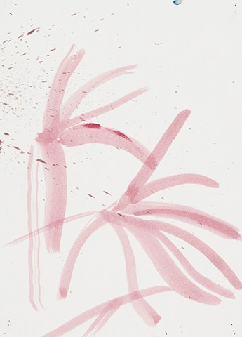 Apartment Study 2000 acrylic on paper 12in x 8.75in