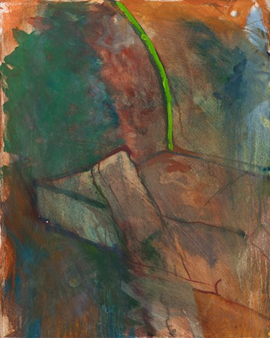 Holocaust museum 2001 oil on canvas 30in x 24in