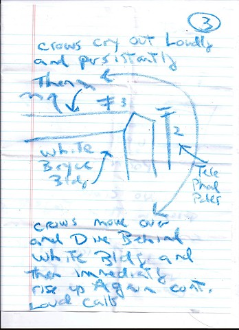 Bird map 2009 pen on paper 11.5in x 8in