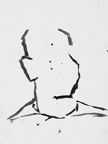 James RC Bottle Cap Bldg Baltimore 2005 ink on paper 14in x 10.5in