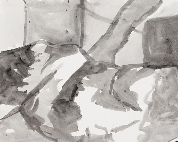 Figure Creative Alliance Baltimore 2002 ink on paper 13.5in x 17in